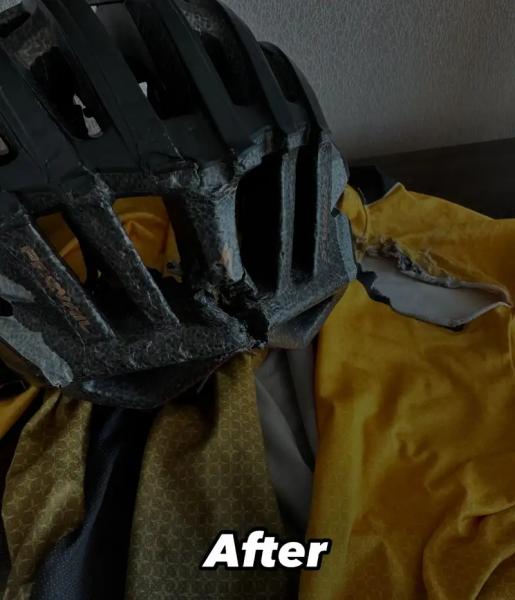 Велосипедный шлем спас жизнь известному шеф-повару