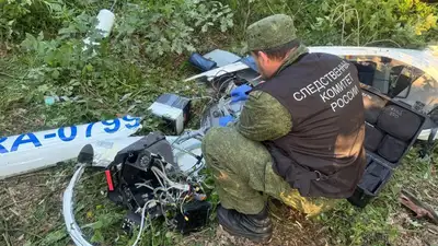 Пилот планера разбился на территории аэроклуба в России