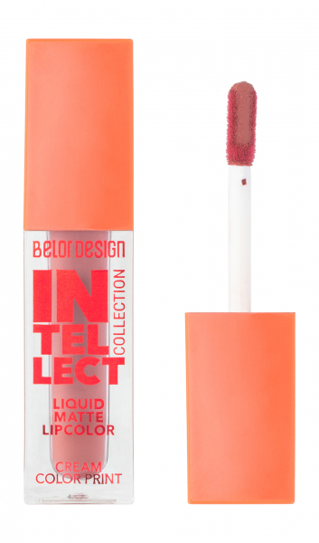 BelorDesign Intellect Liquid Matte Lipcolour Жидкая матовая губная помада | 1 Латте